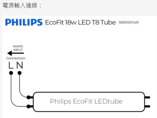 [Original] Philips EMP LED Starter Dummy Lampu for Ecofit T8 LED Tube 8W  10W 18W 20W Kalimantang Master LED Tube 灯管 灯筒